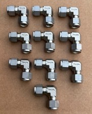 Lot of 10: Swagelok  3/8" Stainless Steel Union 90 SS  Elbow SS-600-9   New
