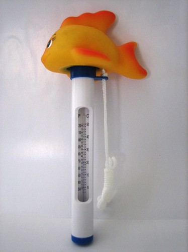 Pool Spa Hot tub Floating Animal Thermometer F/ C Display--Goldfish - Picture 2 of 2