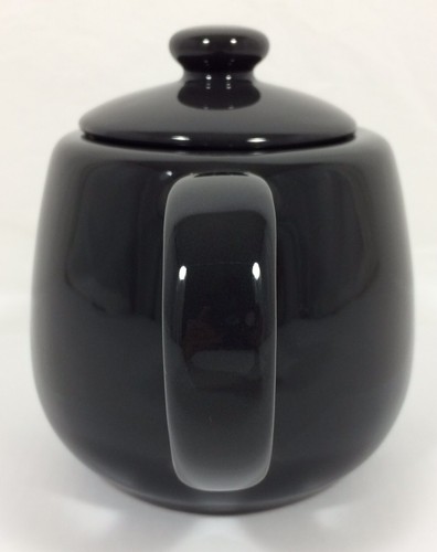 IKEA Vardagen Teapot Dark GRAY Ceramic 6 Cups 802.910.57 Vtg NEW w/ Tag - Picture 4 of 12
