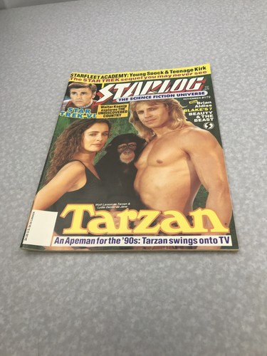 Lot Of 4 Starlog And Star Trek Magazines Tarzan KG - Picture 5 of 5