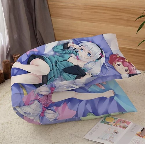 Anime Dakimakura Sword Art Online SAO Asuna Yuuki Abrazando Cuerpo Funda Almohada - Imagen 2 de 5