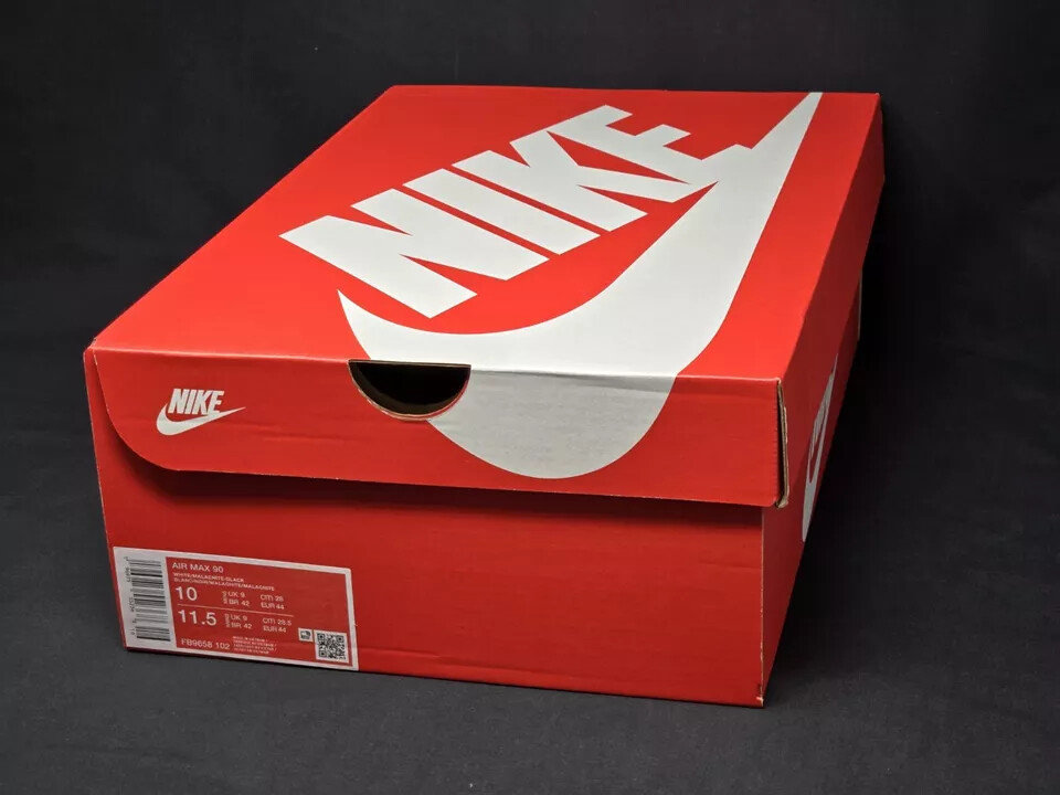 Nike Air Max 90 Mens Sizes Shoes White Green Black Gold Nike Air Max 90 Mens Sizes Shoes White Green Black Gold