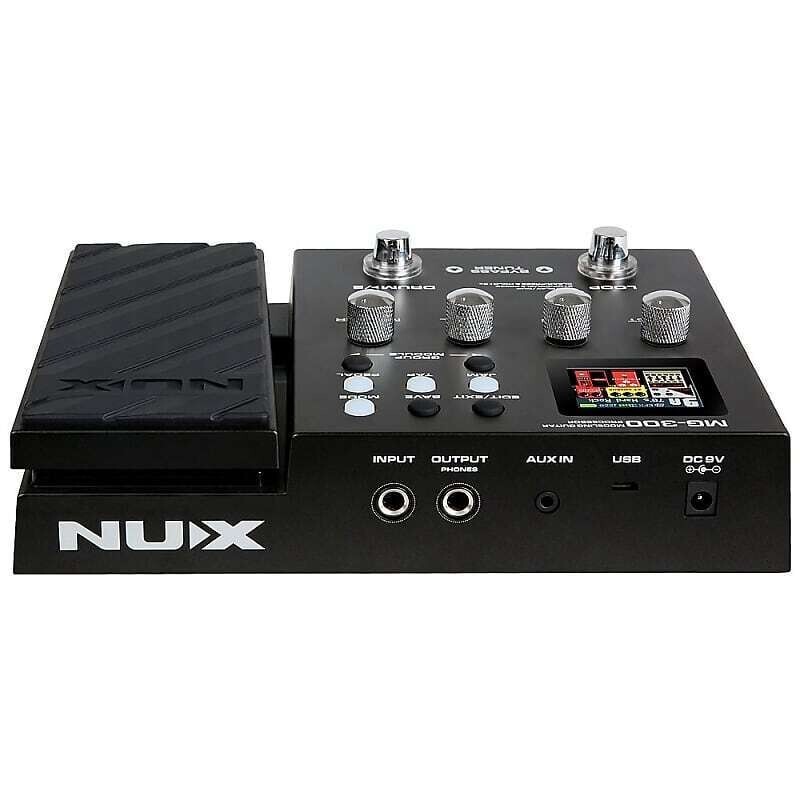 NUX MG-300 Modeling Guitar Processor and Multi-Effects Pedal for
