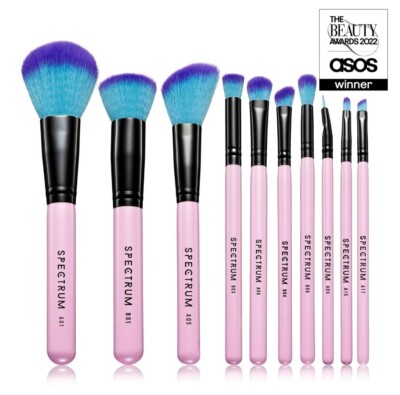 Spectrum 10-teiliges Essential Make-up Pinsel Set, nagelneu, intakt, Wert 80£