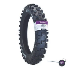 Hoosier Racing Tire 120/90-18 IMX20 C100 250, 450cc Bike Rear Tire w/ Keychain