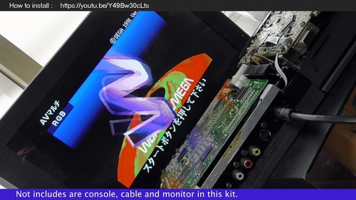 Assembly kit WONDERMEGA RG-M1 RGB compatible w/ Sega Genesis 2 Mega Drive 2 32X - Picture 8 of 10