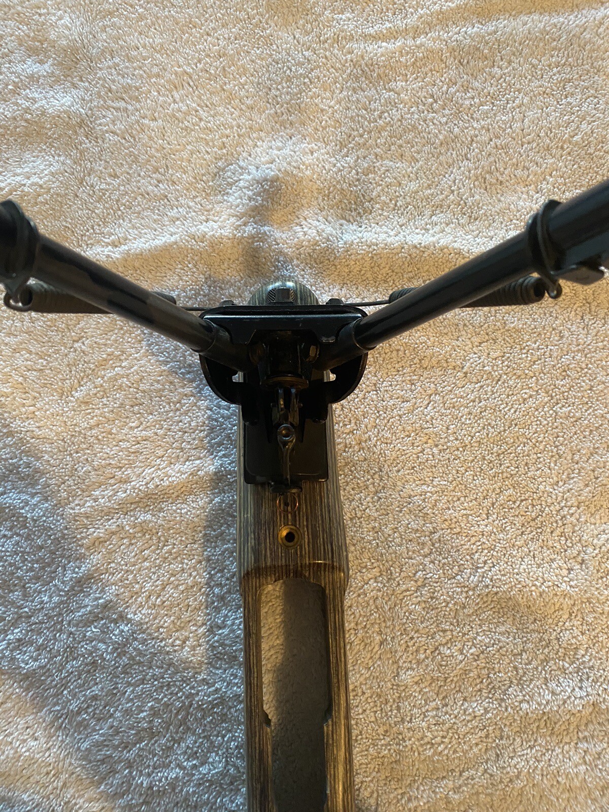 Ruger Charger PISTOL Laminate Grey Wood Stock With Harris Bipod eBay