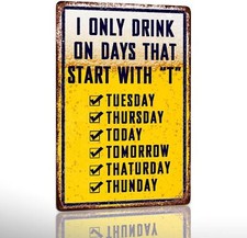 Bar Signs For Home Bar Tin Metal Signs Funny Man Decor Beer Signs Garage Bar