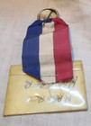 Convention Badge by Philadelphia Badge Co. Two US Flags — photo 8