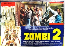 ZOMBI 2 79 LUCIO FULCI HORROR FOTOBUSTA ORIGINALE