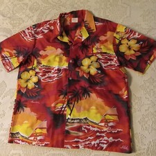 Men's Hawaiian Shirt Kalena Fashions of Hawaii XL