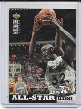 Shaquille O'Neal 1994-95 Collector's Choice Silver Signature #197