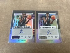 2022-23 Panini Chronicles CONTENDERS #/49 AUTO ROOKIE RC JEAN MONTERO + Base