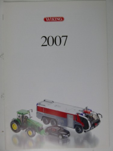 Wiking modelos de tráfico 2007 y cuatro hojas informativas H-25354 | Zustand: Akzeptabel