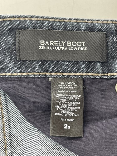 Express Barley Boot Cut Zelda Stretch Jeans Womens Size 2 S Blue Denim 32X29 - Picture 3 of 20