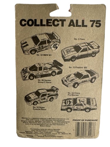VINTAGE MATCHBOX SUPERFAST MB35 PONTIAC TRANS AM T-Tops 1979 NICE - Picture 4 of 4