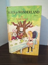Alice In Wonderland & Through Looking Glass, Carroll, VTG 70s Childrens, Whitman