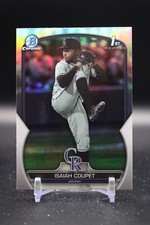 Isaiah Coupet, Colorado Rockies, 2023 1st Bowman Chrome, Refractor, #BDC-37