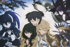 poster promo Magical girl lyrical Nanoha A's Black Rock Shooter anime Kuroi Fate