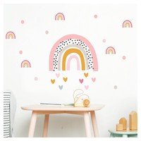 Wandtattoo Wandsticker Kinderzimmer Regenbogen Aufkleber Wanddeko MäDchen DL480