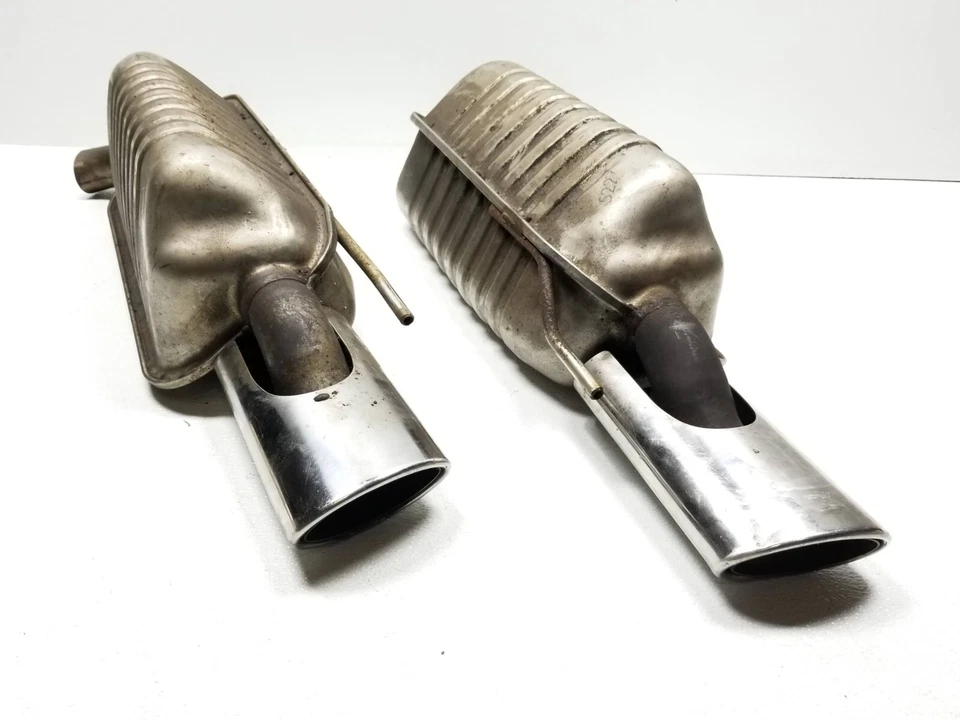 03 04 05 06 MERCEDES CL500 CL600 SILENCIADOR ESCAPE W215 TRASERO IZQUIERDO Y DERECHO OEM Foto 2 de 4