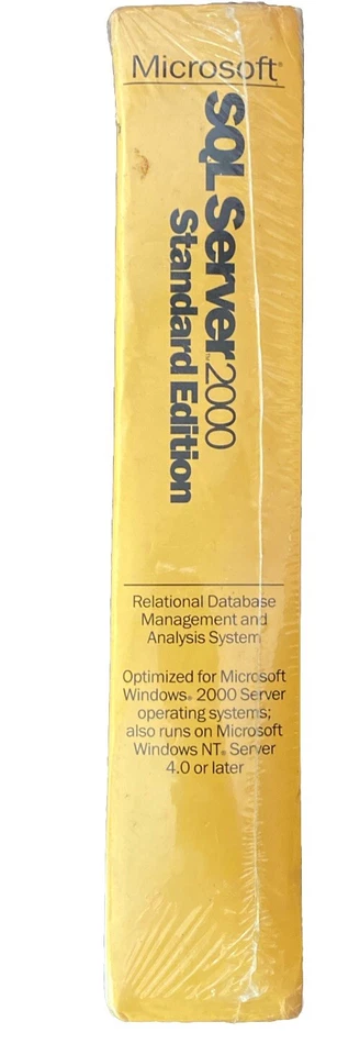 Microsoft SQL Server 2000 Standard Edition - Factory Sealed Free Shipping!! - Image 4 of 4