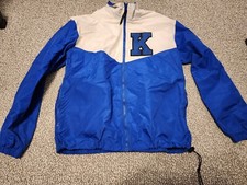 Vtg Kennet College/highscool Windbreaker Pullover Jacket Sz Small U.S.A Made