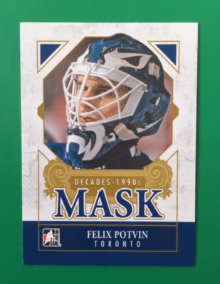 FELIX POTVIN (TORONTO) 2013-14 ITG DECADES 1990s MASK INSERT DM-08