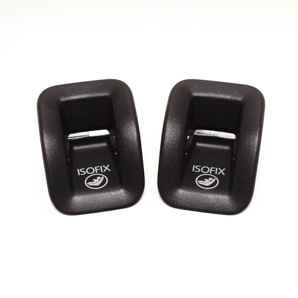 Audi A4 A5 Rear Seat Black Isofix Guide Trim 2pcs 8T0887233B4PK NEW GENUINE 