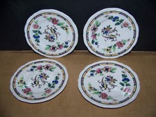6 Syracuse China Dewitt Clinton Bread Plates Bird of Paradise 5.5"