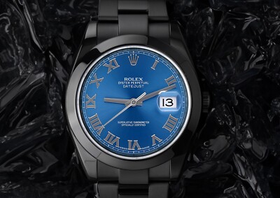 Orologio Rolex Datejust 41 Quadrante Nero Rolex 41mm Datejust