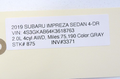 2017-2023 SUBARU IMPREZA PANEL DE INSTRUMENTOS CENTRAL INTERRUPTOR DE CONTROL DE CLIMATIZACIÓN OEM - Imagen 8 de 8
