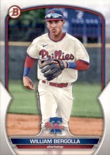 2023 BOWMAN PROSPECT PHILADELPHIA PHILLIES - WILLIAM BERGOLLA #BP-67