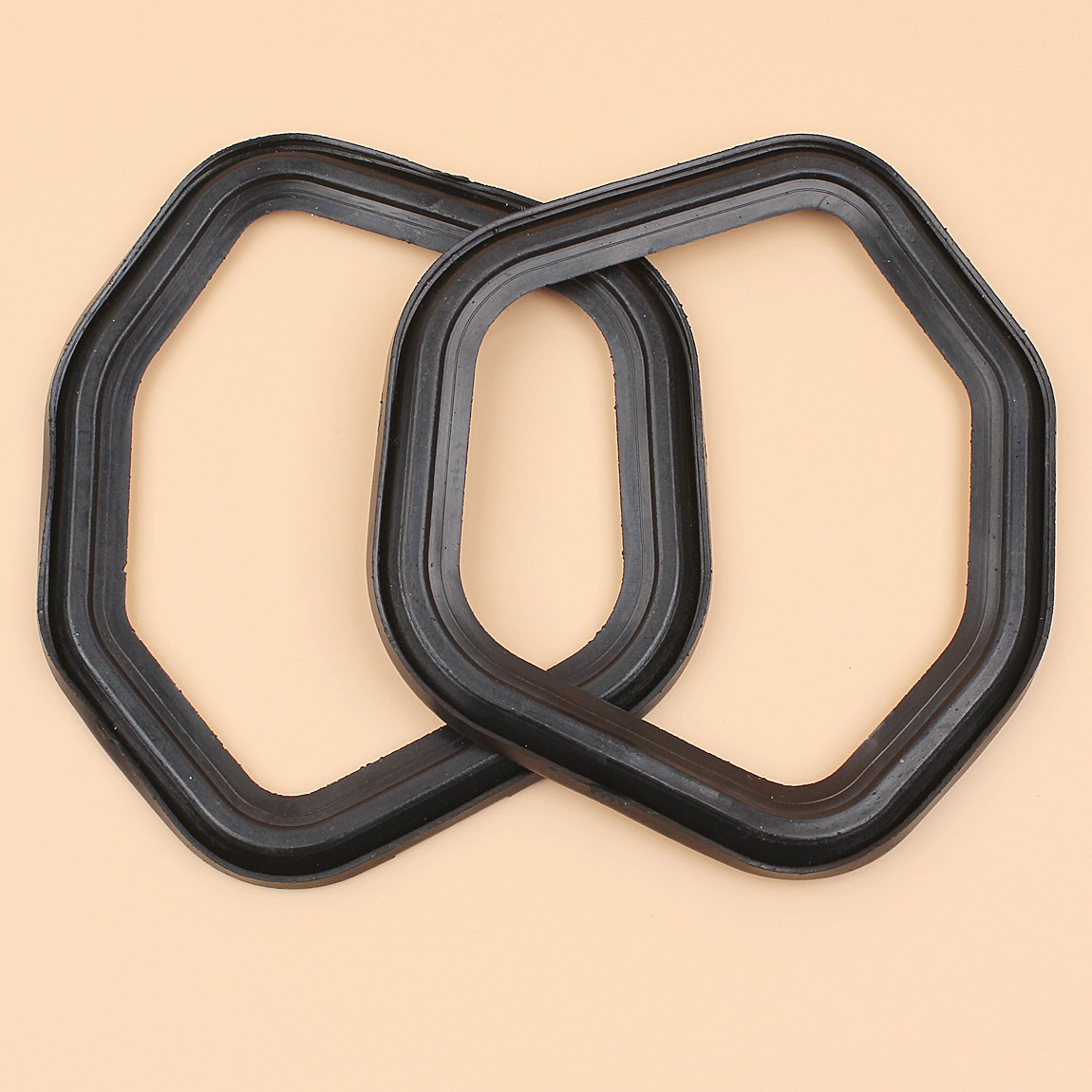 Haishine Valve Cover Gasket Kit – Fits Honda GX240 GX270 GX340 GX390 – 2 Pieces, Replaces 12391-ZE2-020