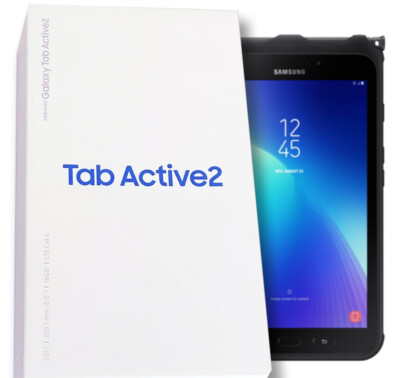 SAMSUNG Galaxy Tab Active 2 T395 LTE 16Gb GPS NFC Outdoor IP68 TOP Zustand &MwSt