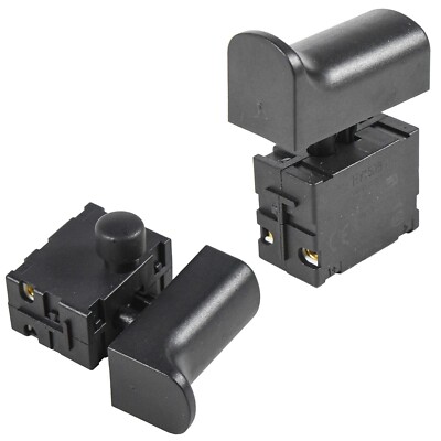 2-Pack HQRP Trigger Taster Schalter Kompatibel Mit Kedu HY15DB für Power Tool