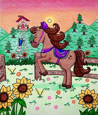 Mustang And The Butterfly 