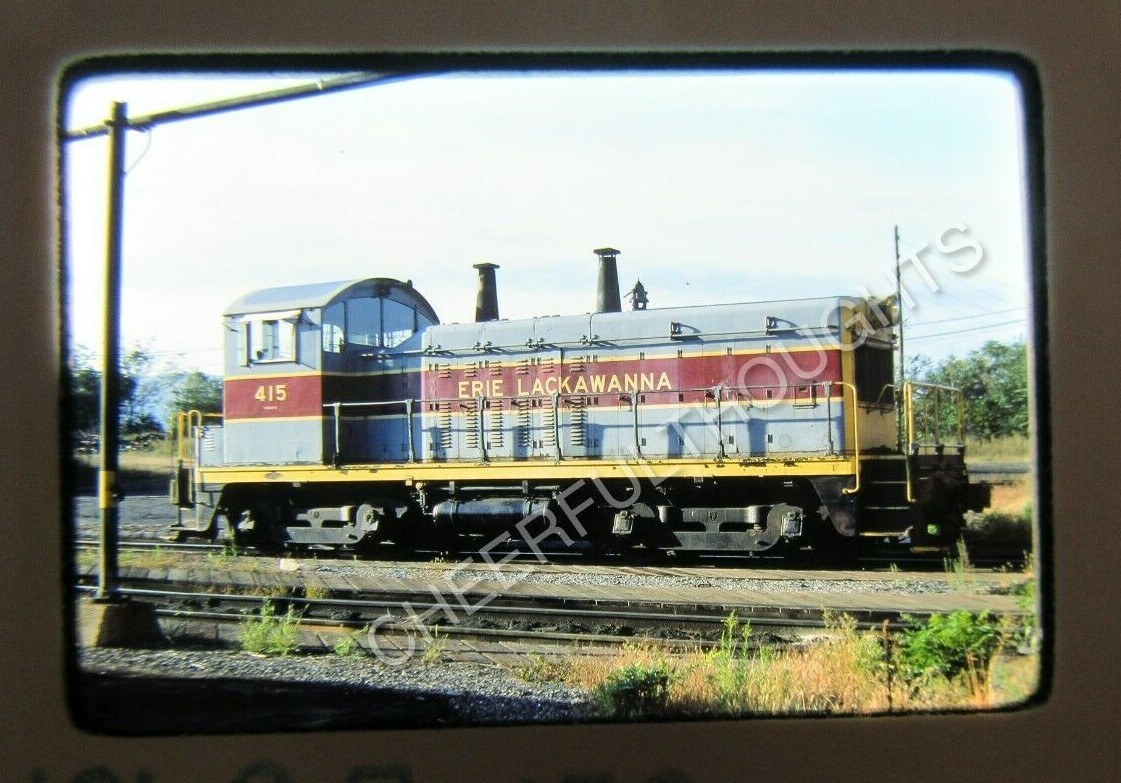 Original '76 Kodachrome Slide EL Erie Lackawanna 415 NW2 30J33 | eBay