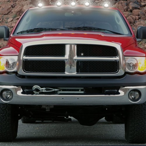 For 2003-2018 Dodge Ram 1500 2500 3500 Smoked LED Cab Roof Marker Running Lights - Picture 11 of 11