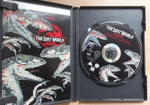 THE LOST WORLD - JURASSIC PARK (DVD, 2000) *COLLECTOR'S EDITION WITH FOIL COVER* - Picture 3 of 3
