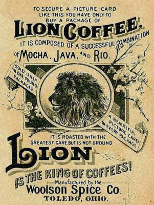 コレクション LION COFFEE Vintage Poster s-l400.jpg