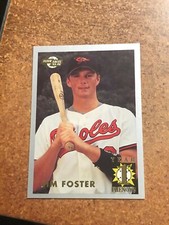 1993-94 Fleer Excel Baseball First Year Phenoms # 1 Jim Foster RC