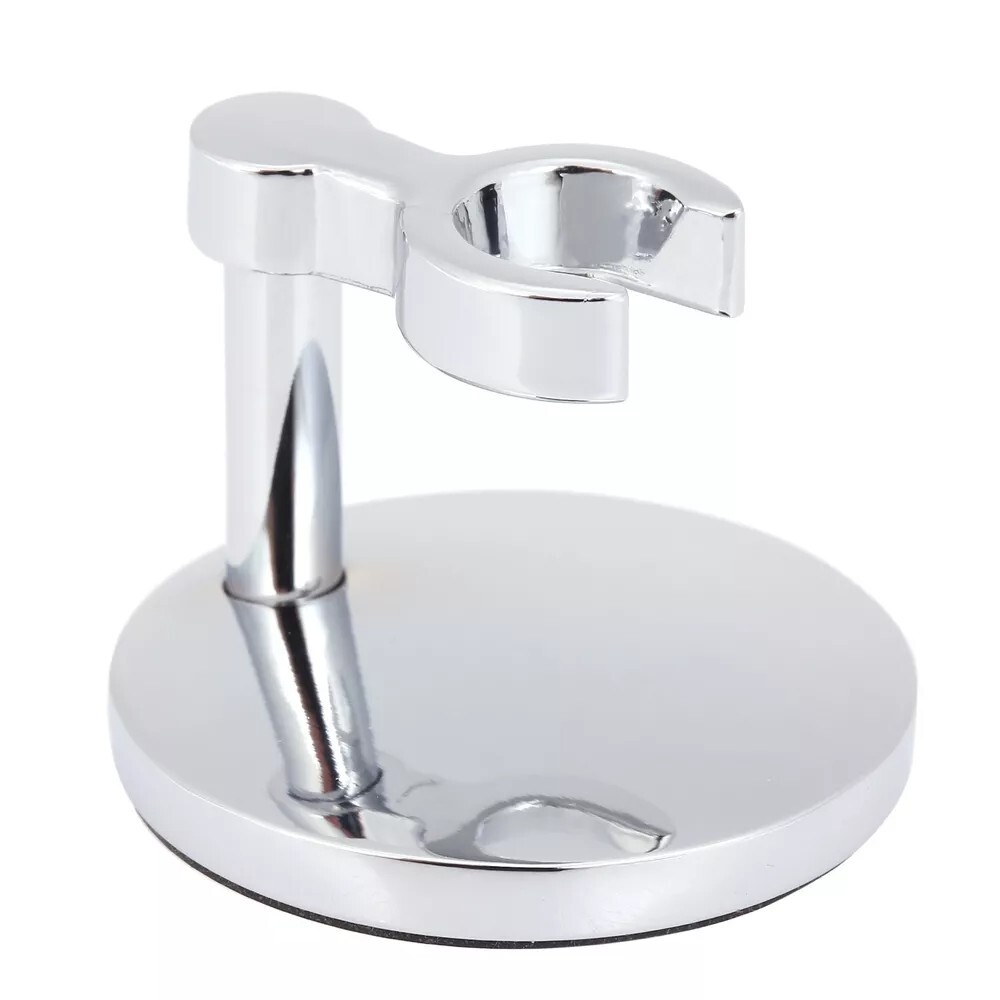 TRADITIONAL Stand for Safety Razors Stainless Steel compatible with M&Uuml;HLE Razors