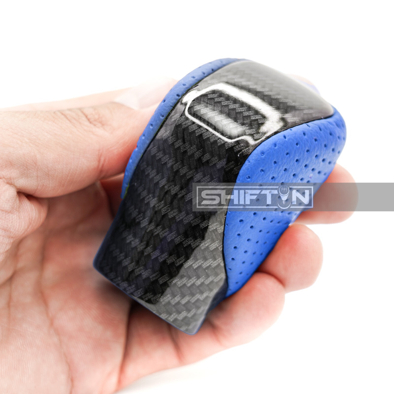 BLUE Carbon Fiber Gear Shift Knob for Lexus ES350 GS350 GX460 IS350 NX