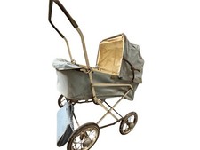 ANCIENNE POUSSETTE DE POUPÉE POUPON BÉBÉ ENFANT JOUET
