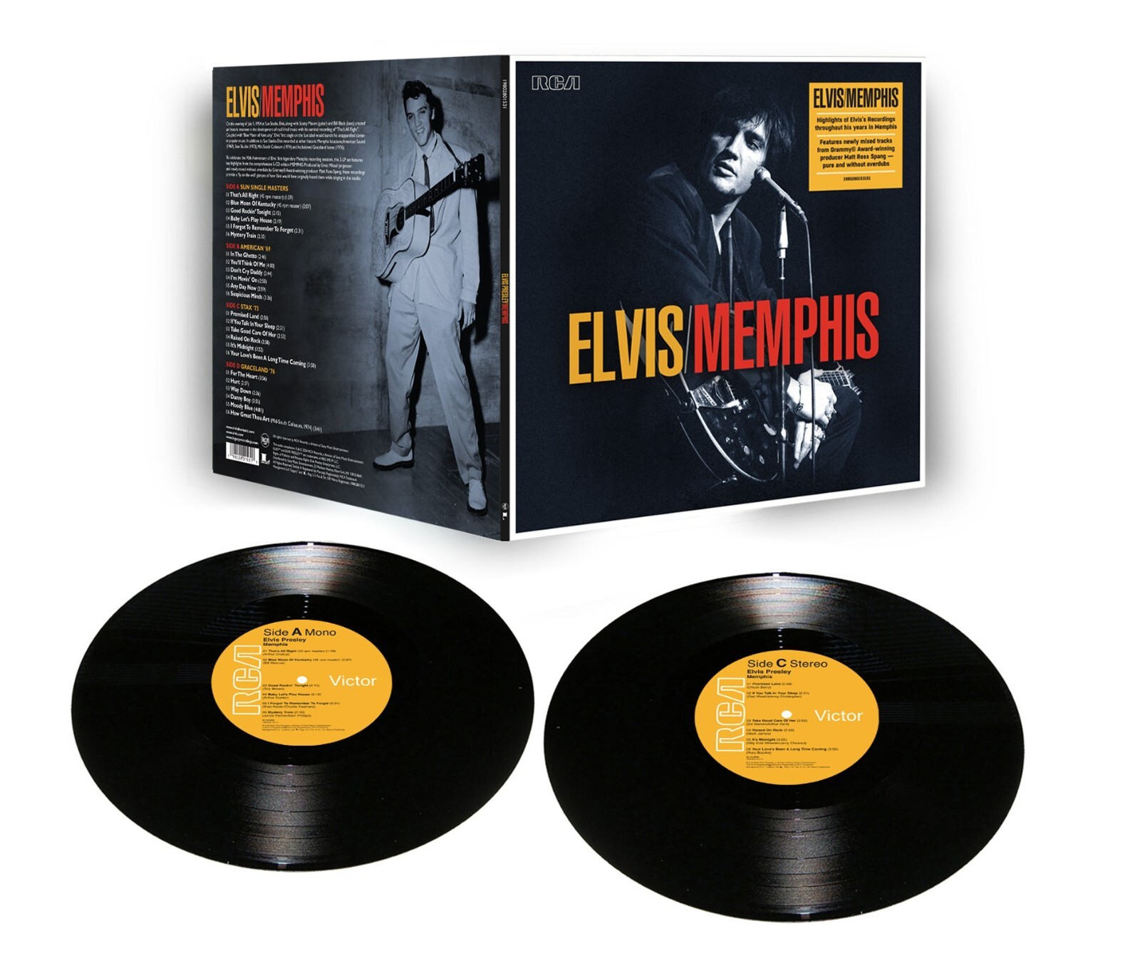 Elvis Presley Memphis Double Vinyl LP