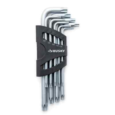 #ad #ad Husky Magnetic Tamperproof TORX L Key Set 9 Piece $12.34