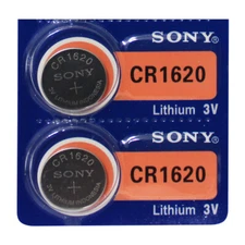 SONY CR1620 LITHIUM 3V BATTERY 2Pcs