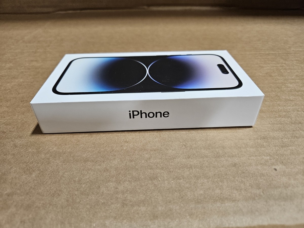 Apple iPhone 14 Pro Space Black 128 GB **BOX ONLY** | eBay