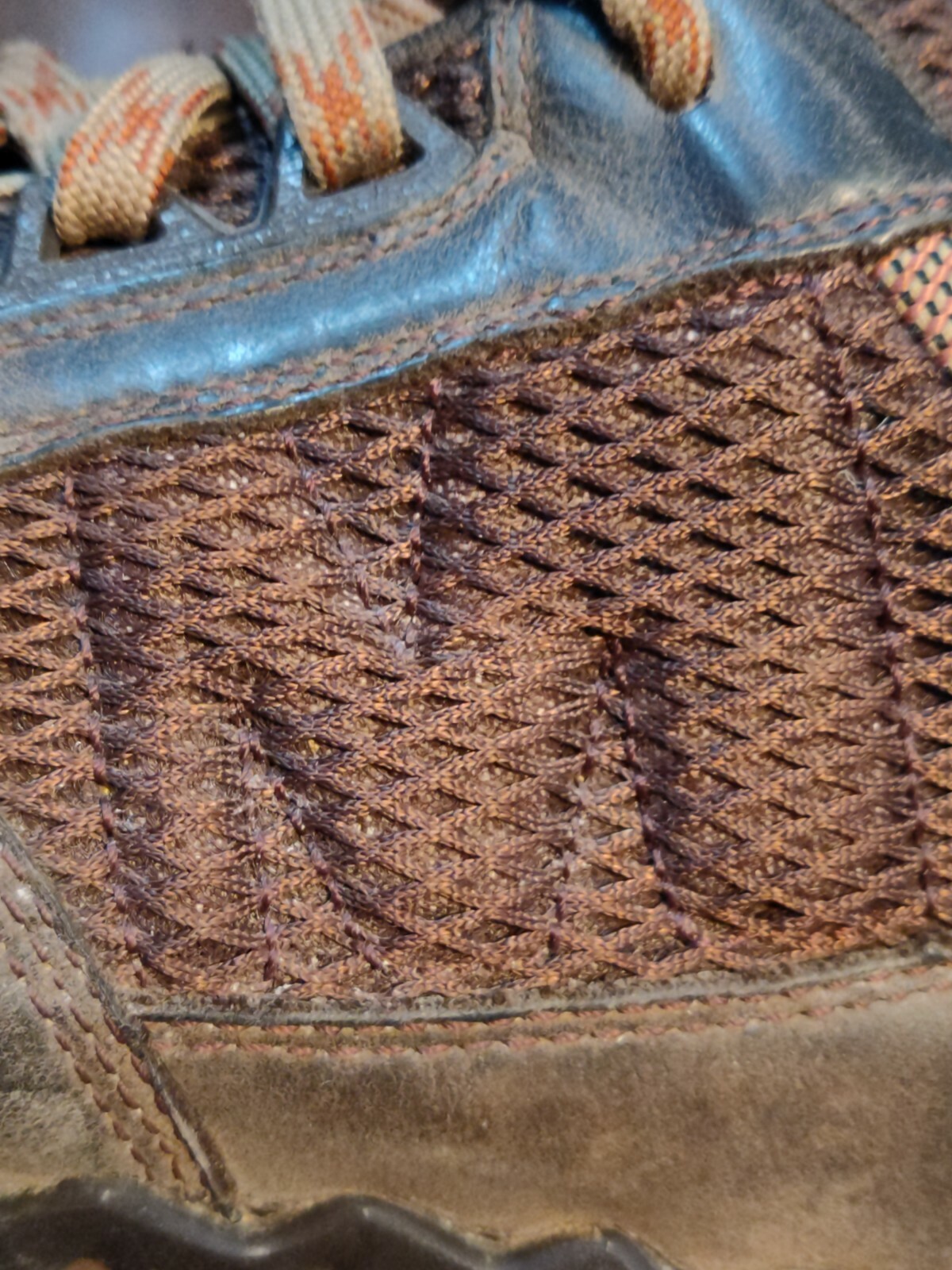 Scarpe da trekking Merrell rame Vibram US10 UK9 5 EU44 difetti vedi foto